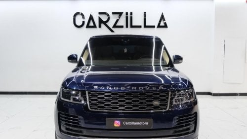 لاند روفر رانج روفر فوج سوبرتشارج Land Rover Range Rover Vogue 2018 HSE Super Charge Blue 4WD