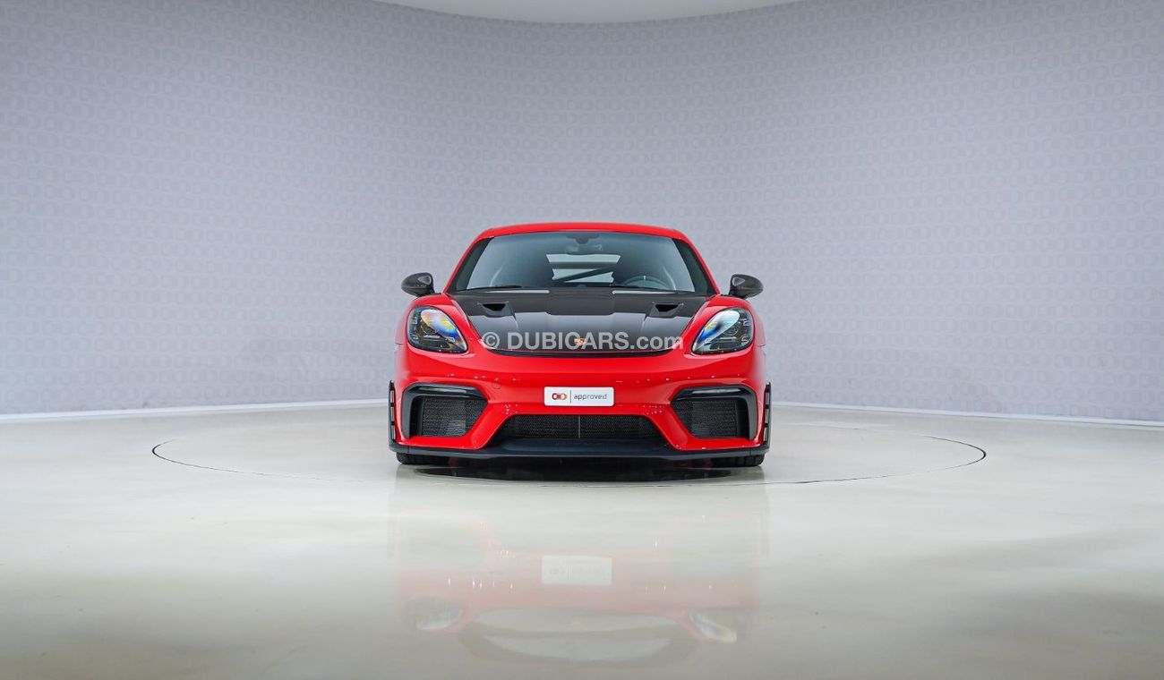 Porsche 718 Cayman GT4 RS Weissach - AED 13,371 P/M - Warranty till 03/2025