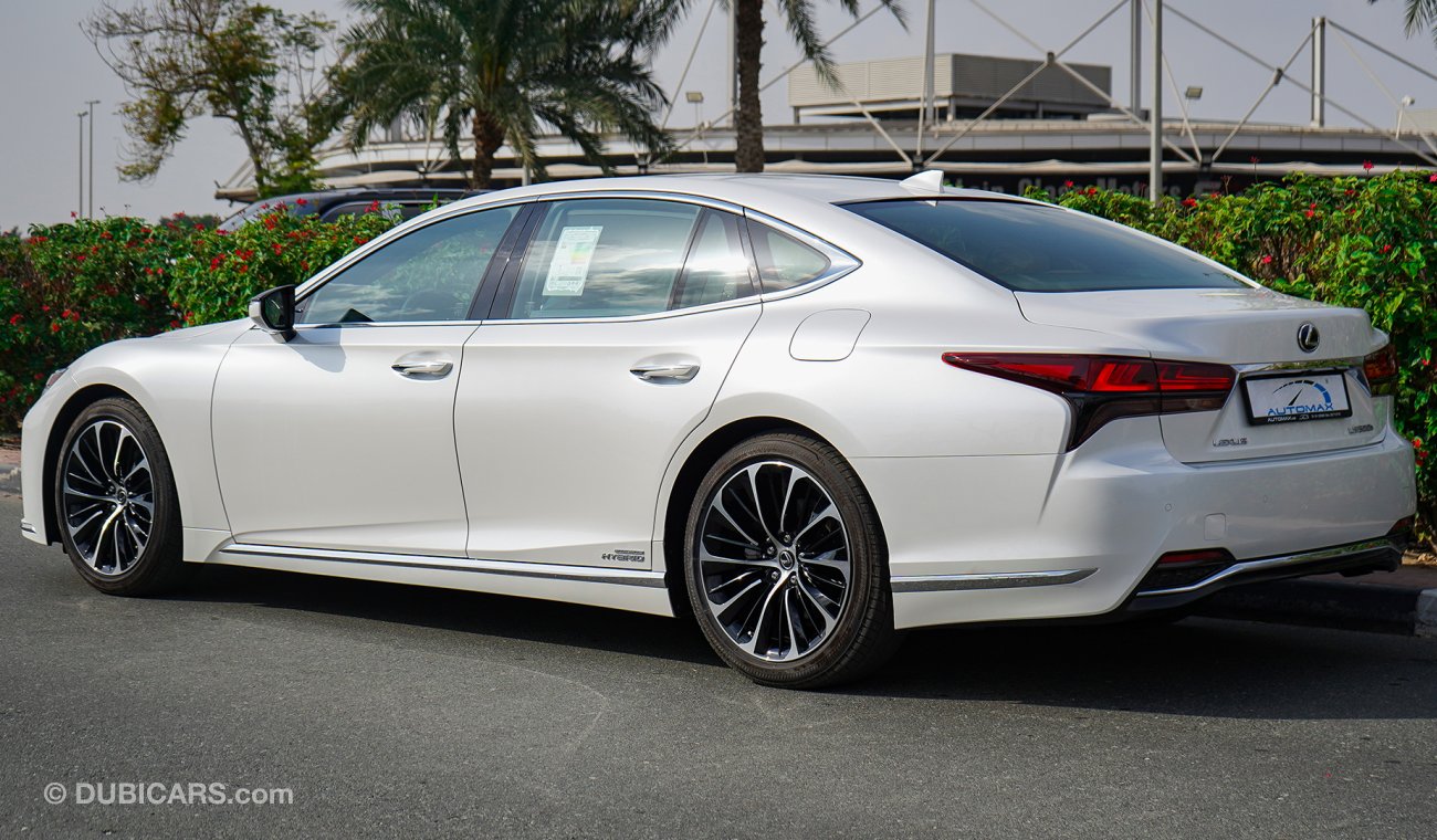 Lexus LS500 h , HYBIRD , V6 , RWD , GCC , 2021 , 0Km , With 5 Yrs or 200K Km WNTY