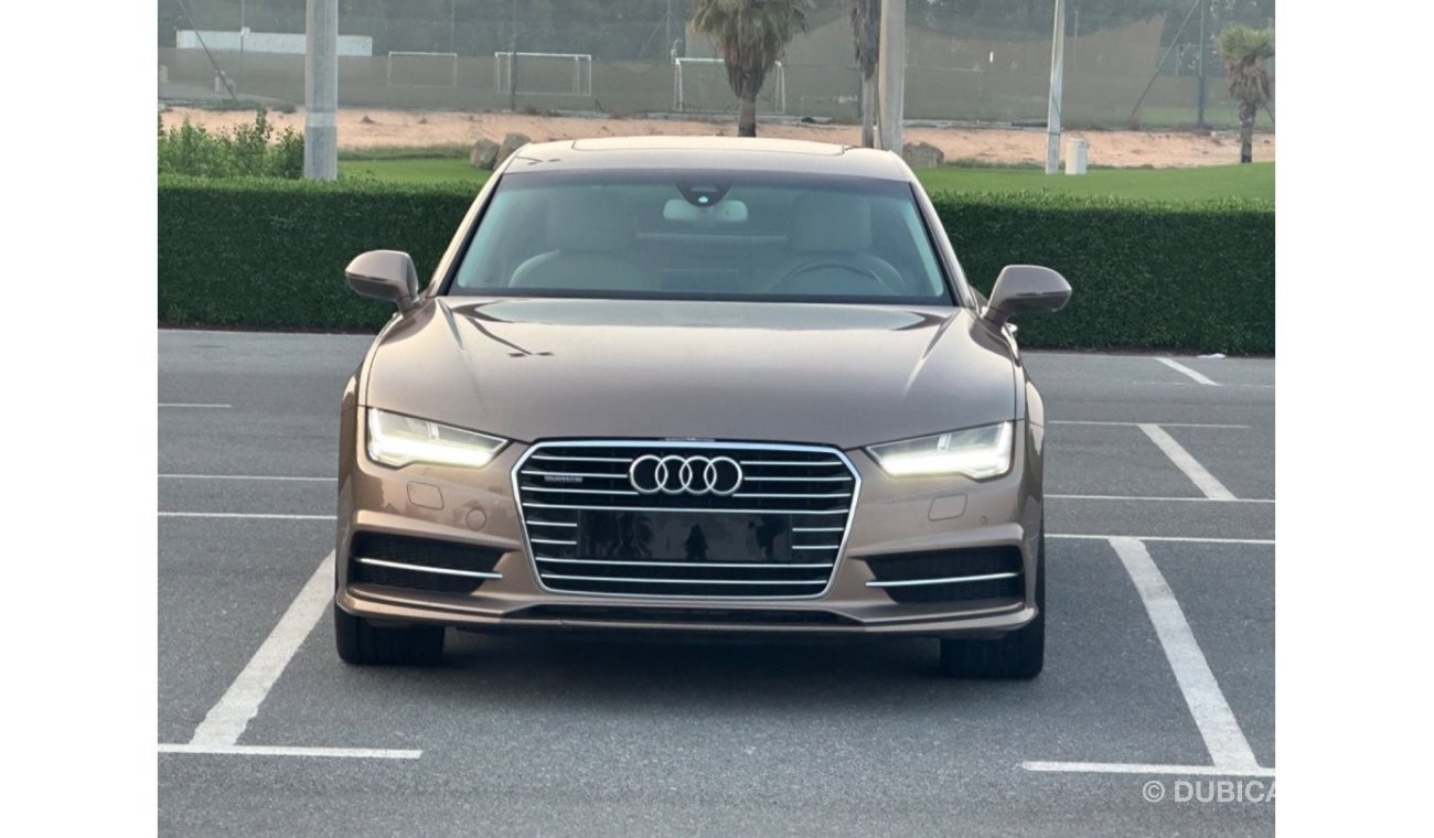 Audi A7 35 FSI quattro Exclusive MODEL 2015 GCC CAR PERFECT CONDITION INSIDE AND OUTSIDE FULL OPTION PANORAM