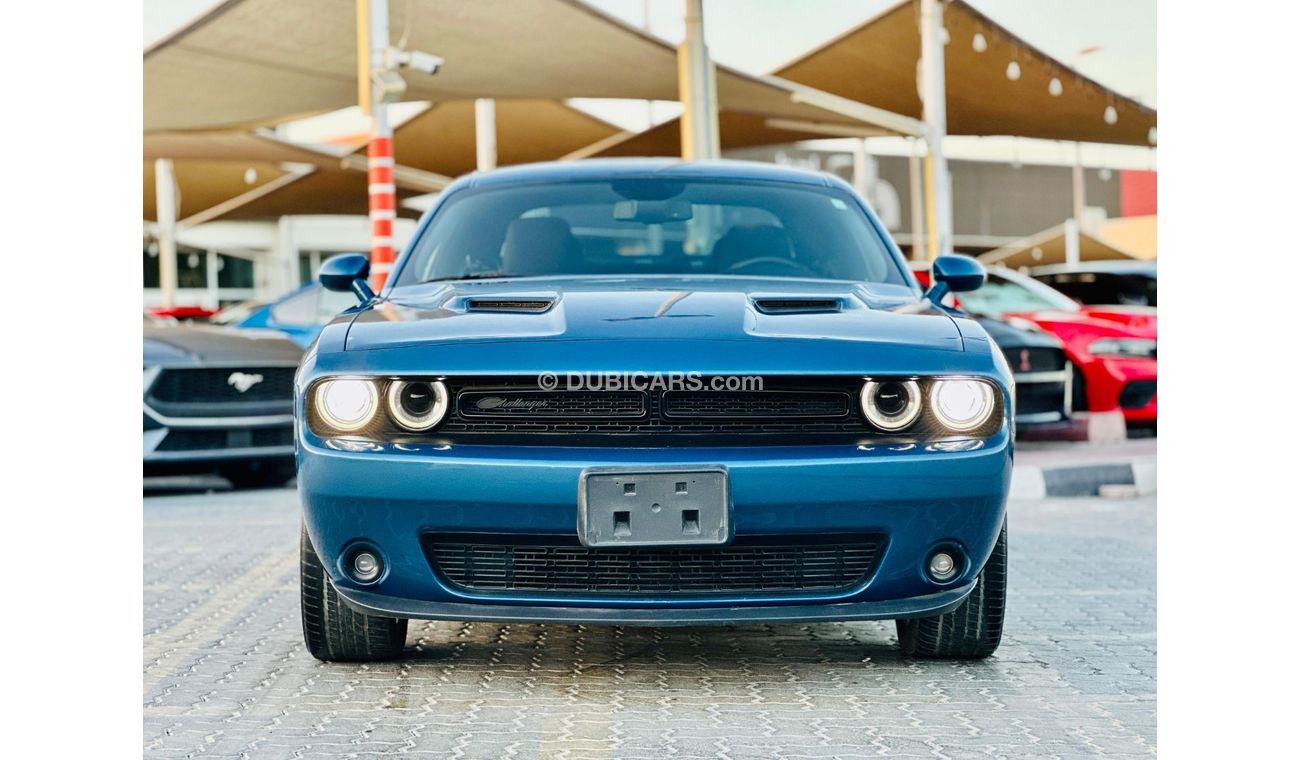 Dodge Challenger SXT 3.6L | Monthly AED 1260/- | 0% DP | Blindspot | Touch Screen | Cruise Control | # 08236