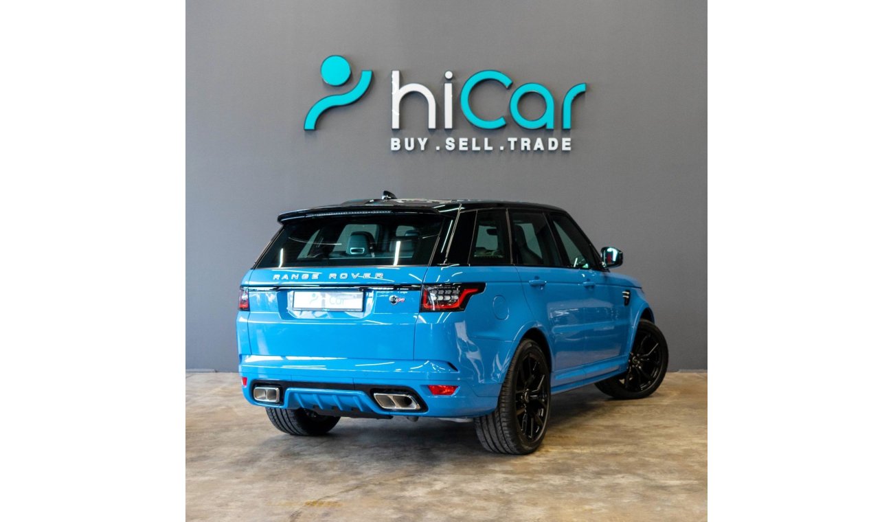 Land Rover Range Rover Sport SVR AED 7,919pm • 0% Downpayment •SVR Ultimate Edition• 3 Years Warranty