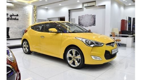 Hyundai Veloster EXCELLENT DEAL for our Hyundai Veloster ( 2015 Model ) in Yellow Color GCC Specs