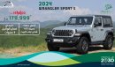 Jeep Wrangler Sport S I4 2.0L Turbo , 2024 GCC , 0Km , With 3 Years or 60K Km Warranty @Official Dealer Exterior view