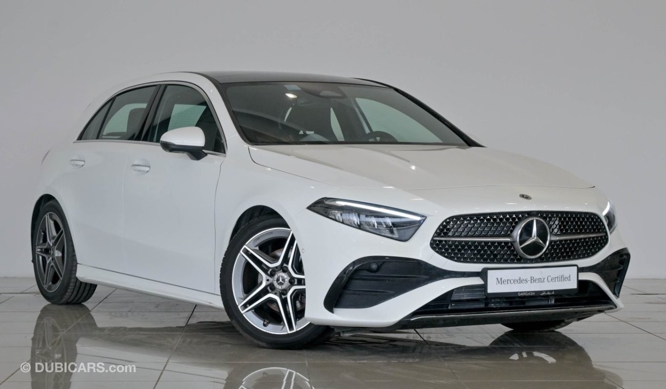 مرسيدس بنز A 200 VSB 33131 - Mercedes Benz A200 AMG Line - Gargash Warranty + Service Contract until 18/11/2028 or 10