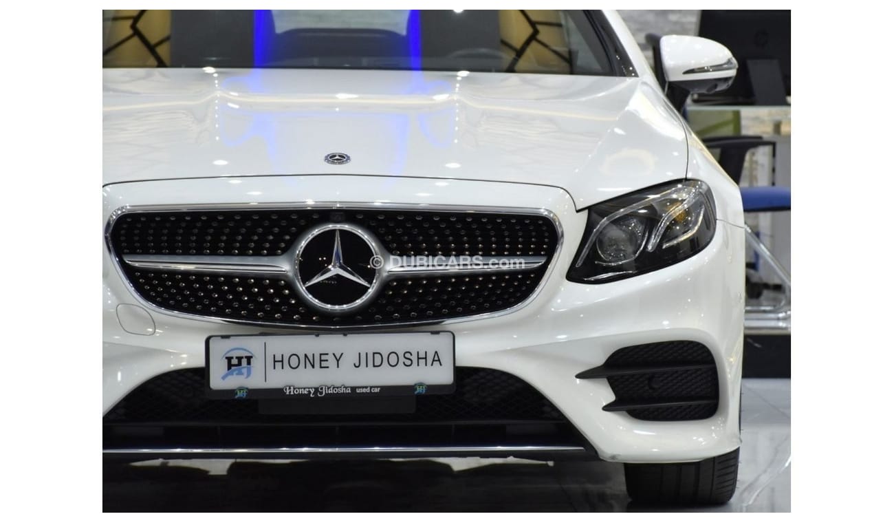 مرسيدس بنز E 400 EXCELLENT DEAL for our Mercedes Benz E400 4Matic CONVERTIBLE ( 2018 Model ) in White Color Japanese