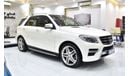 مرسيدس بنز ML 500 EXCELLENT DEAL for our Mercedes Benz ML500 4Matic ( 2013 Model ) in White Color GCC Specs