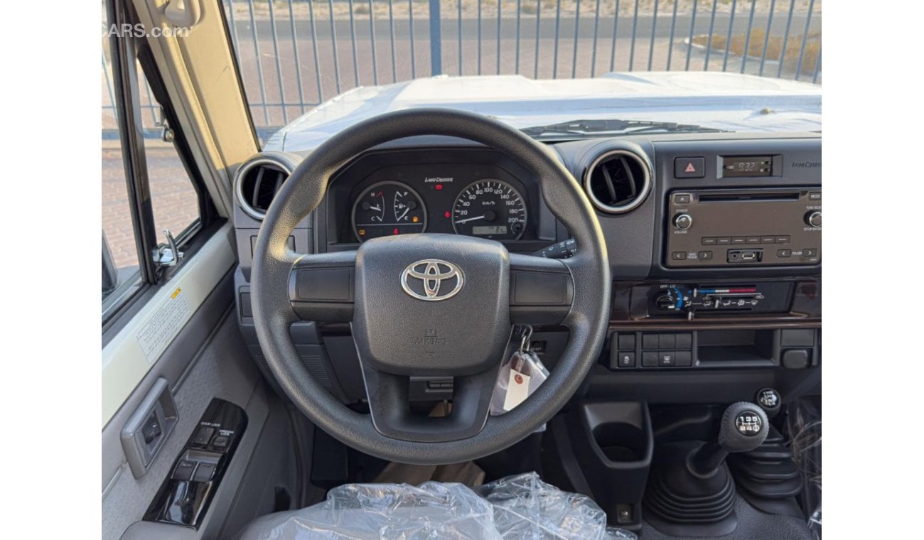 Toyota Land Cruiser Hard Top 2024 Toyota LC71 4.0 Hard Top 3DR SWB - White inside Bluish Grey | Export Only