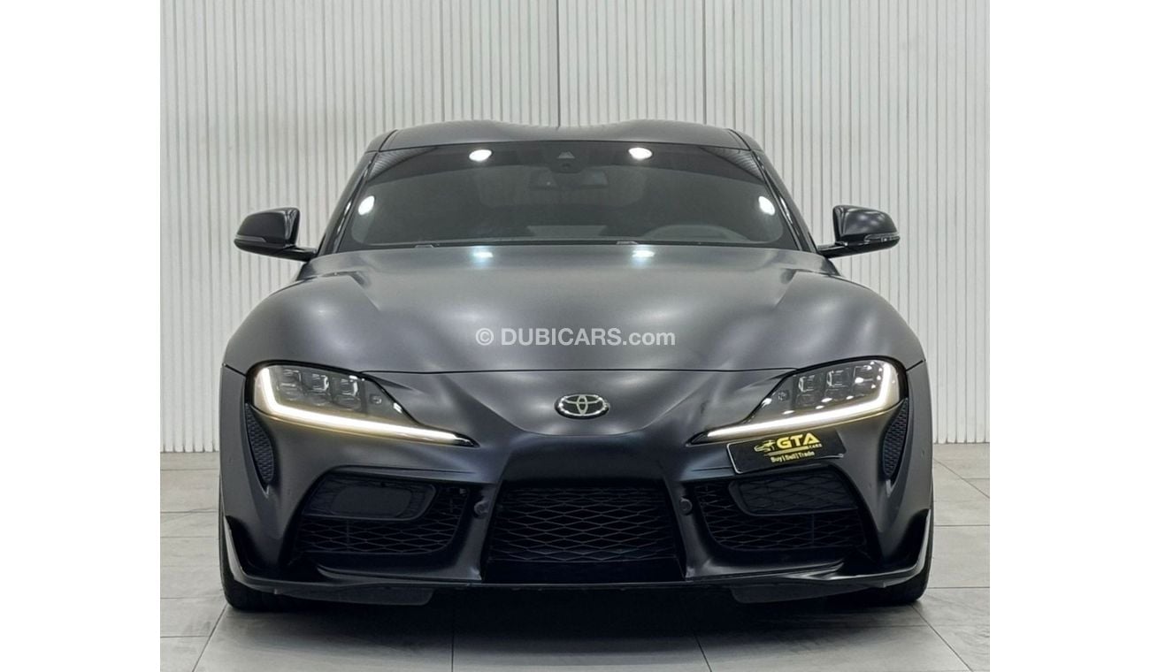 تويوتا سوبرا GR 3.0L A/T 2022 Toyota Supra GR, Al-Futtaim Agency Warranty + Service Package, Full Service History