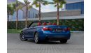 BMW 430i Convertible | 2,154 P.M  | 0% Downpayment | Well Maintained!