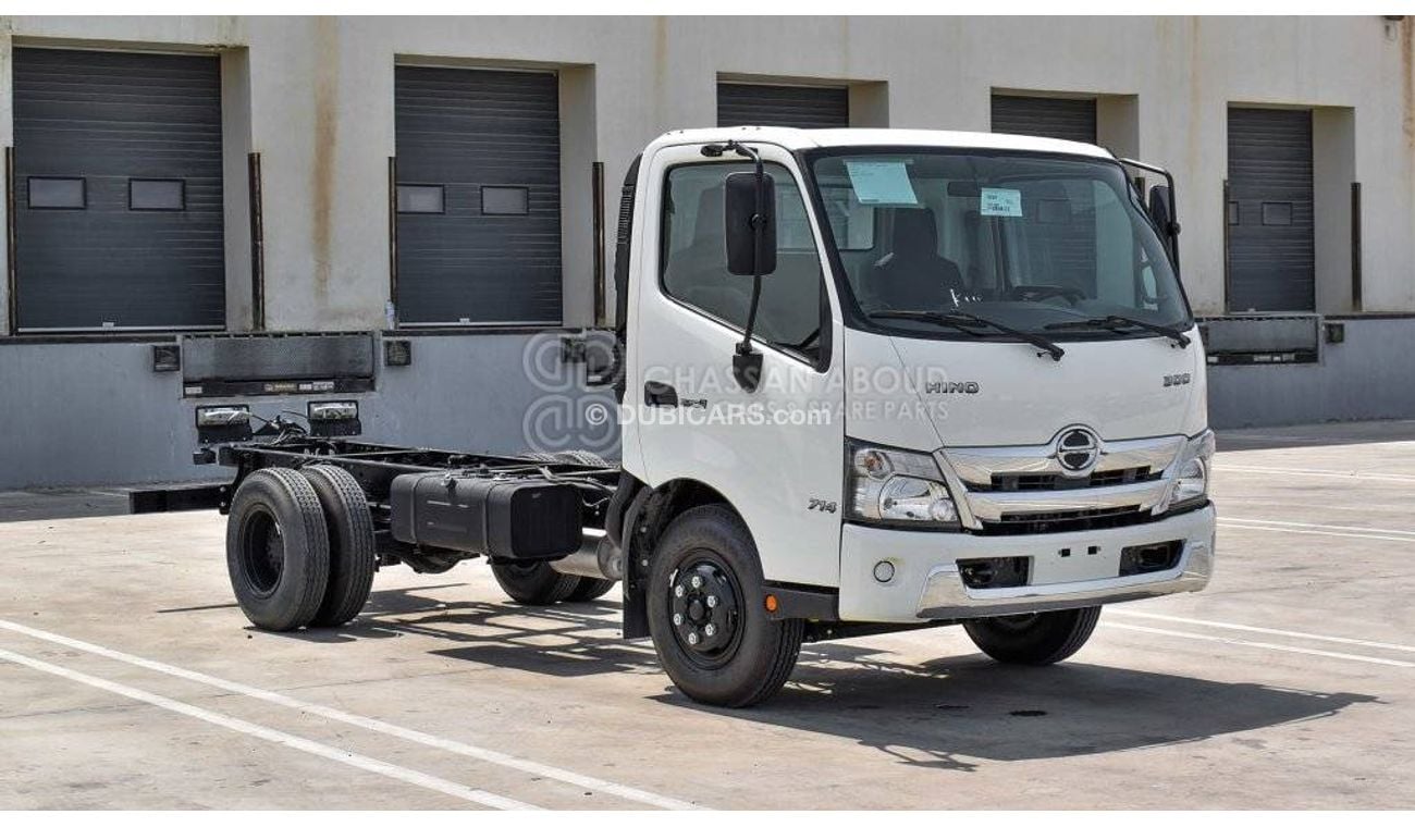 هينو 300 714 Chassis, 4.2 Tons (Approx.), Single cabin with TURBO, ABS and AIR BAG MY23