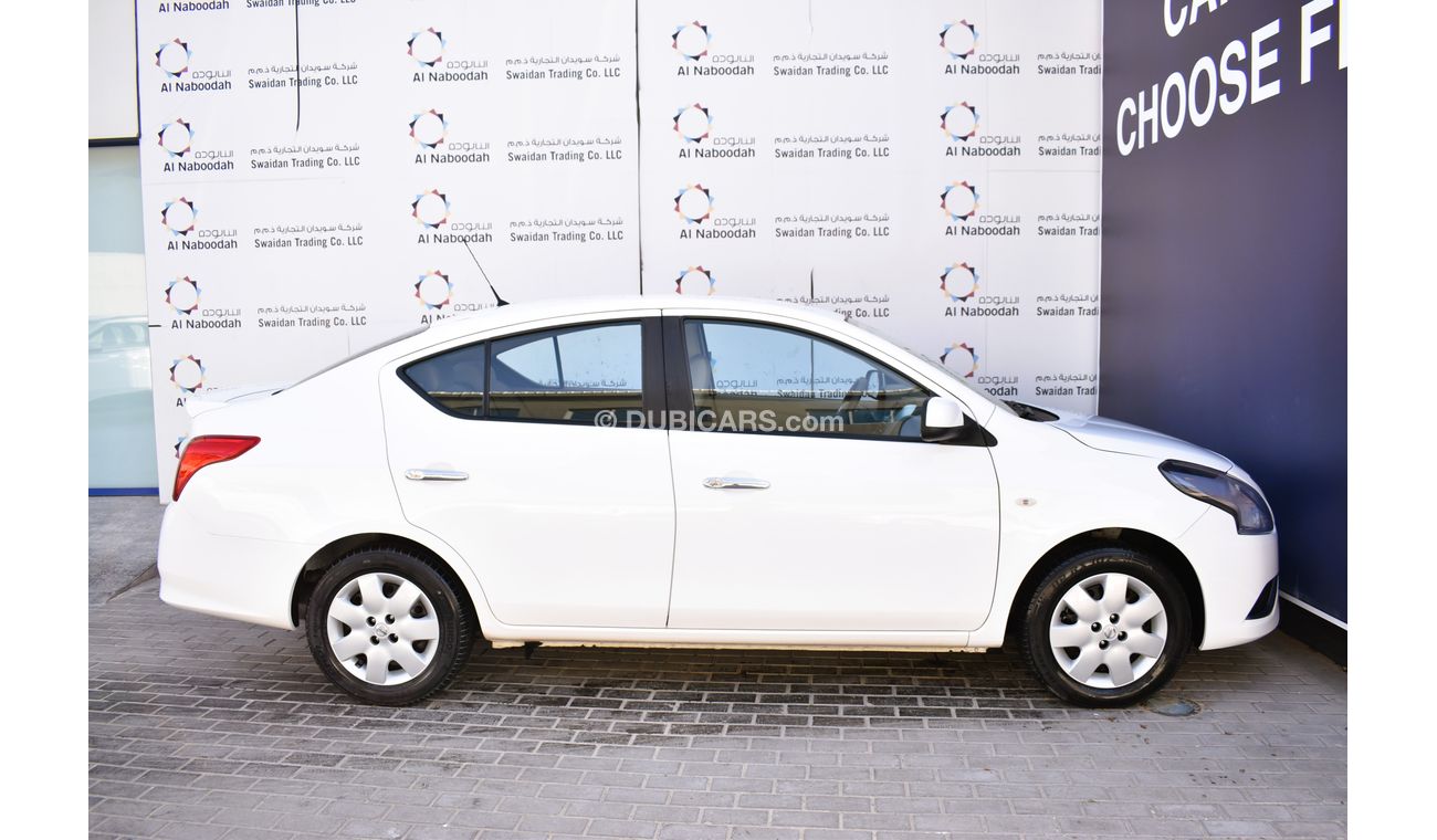 Nissan Sunny AED 589 PM | 1.5L SV SPOILER GCC DEALER WARRANTY