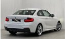BMW 228i M Sport 2016 BMW 228i M-Sport Coupe, Feb 2025 BMW Service Pack, Low Kms, GCC