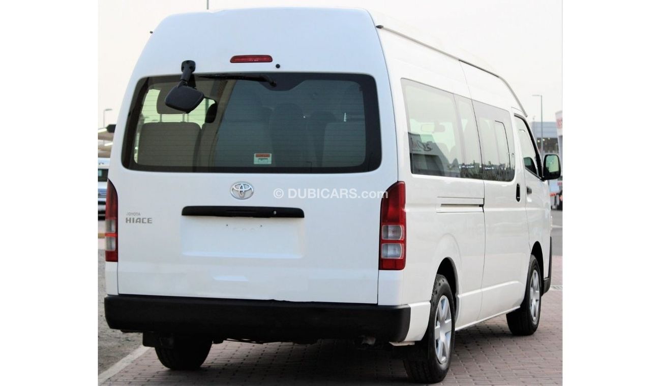 Toyota Hiace Toyota Hiace High Roof 2017 GCC, in excellent condition, without accidents, very clean from the insi