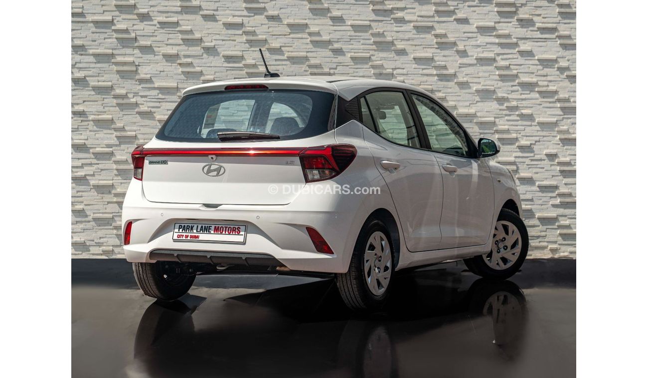 Hyundai Grand i10 AED 786 PM • 2025 BRAND NEW GRAND i10 SMART • OFFICIAL HYUNDAI WARRANTY UNTIL 5 YEARS