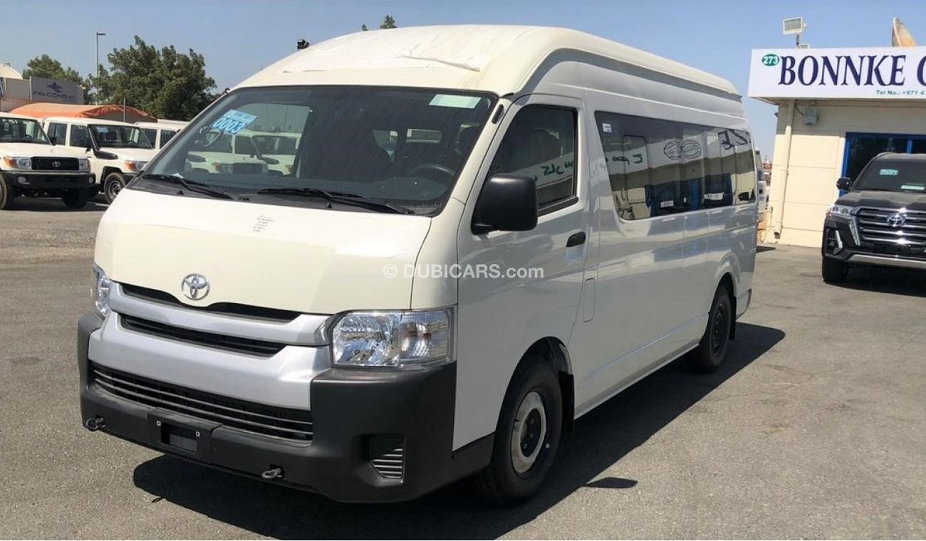 Toyota Hiace Van High Roof 16-Seater, 2.5L, Diesel, Manual Transmission, LHD