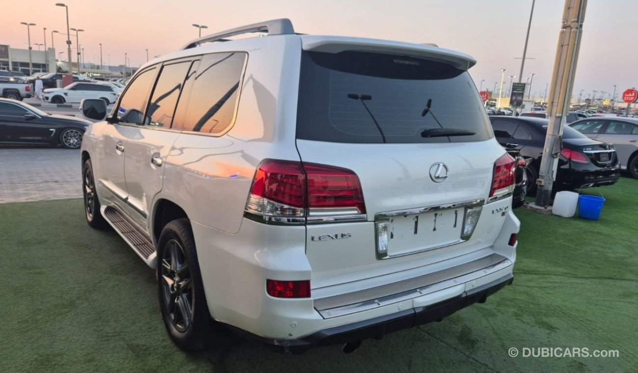 لكزس LX 570 2014 Lexus LX570 Sport Platinum (URJ201), 5dr SUV, 5.7L 8cyl Petrol, Automatic, All Wheel Drive. cle