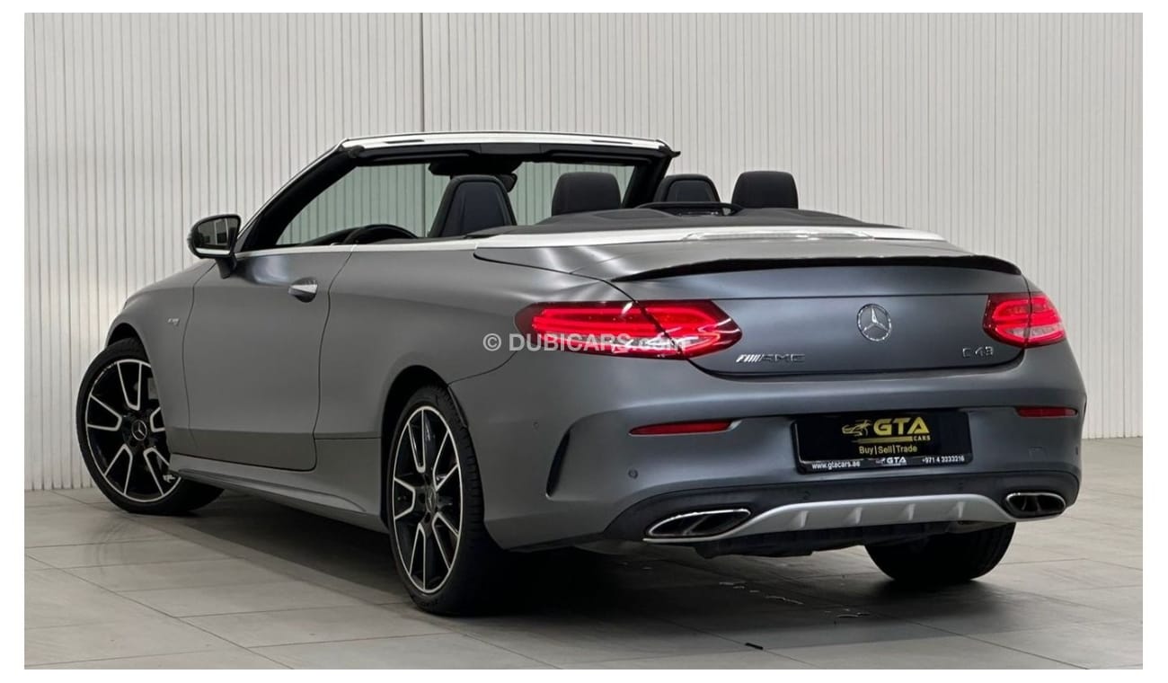 Mercedes-Benz C 43 AMG 2017 Mercedes C43 AMG Convertible, Full Agency Service History,GCC