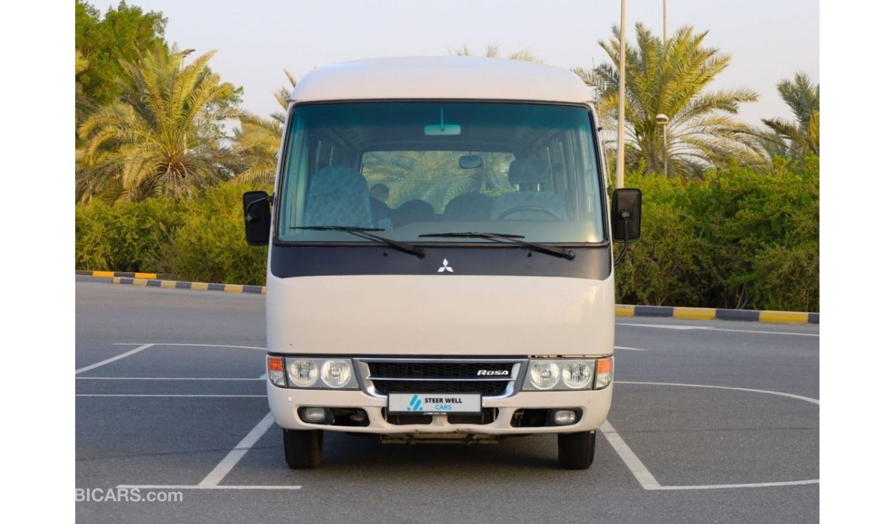 ميتسوبيشي روزا 2016 FUSO BUS DIESEL M/T | 34 SEATS - LOW MILEAGE - GCC SPECS - EXCELLENT CONDITION