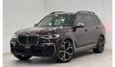 BMW X7 2020 BMW X7 M50i M-Sport, December 2024 BMW Warranty + Service Pack, Fully Loaded, Low Kms, GCC