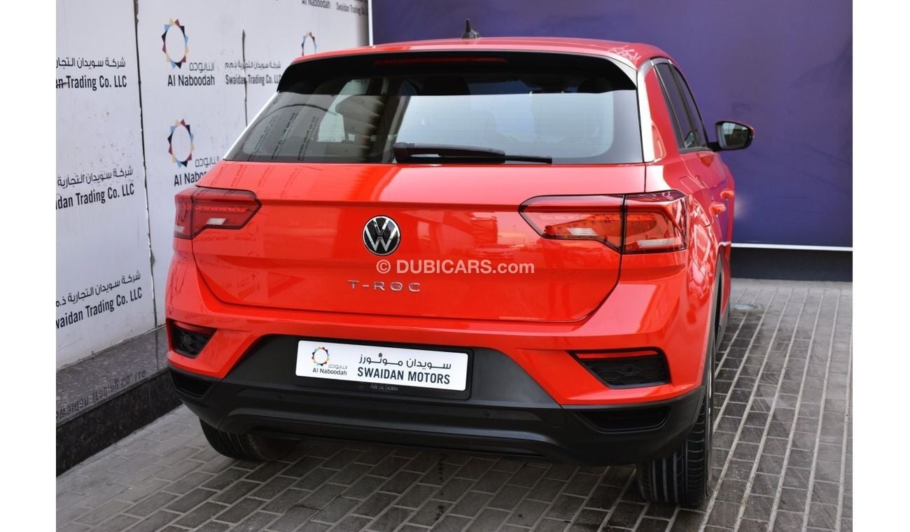 Volkswagen T ROC AED 1039 PM | 1.4L LIFE GCC DEALER WARRANTY