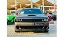 Dodge Challenger SXT 3.6L | Monthly AED 1160/- | 0% DP | Touch Screen | Cruise Control | # 99873