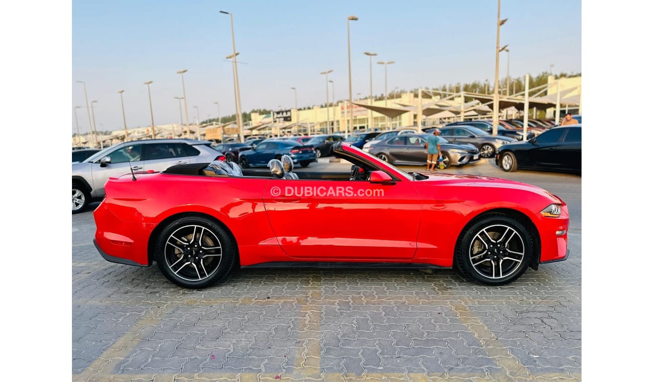 Ford Mustang EcoBoost Convertible | Monthly AED 1520/- | 0% DP | Blindspot | Touch Sceen | # 02676