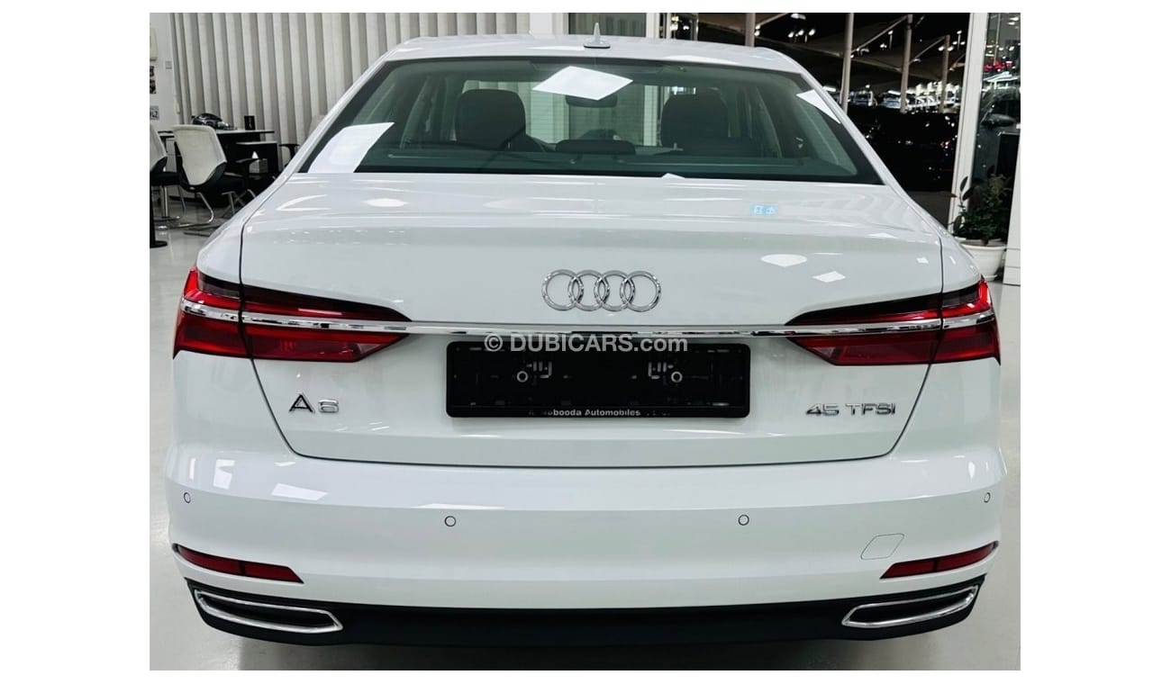 Audi A6 45 TFSI GCC .. FSH .. Original Paint .. Warranty .. Low Mileage .