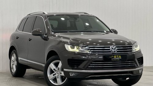 Volkswagen Touareg 2016 Volkswagen Touareg, Service History, Excellent Condition, GCC