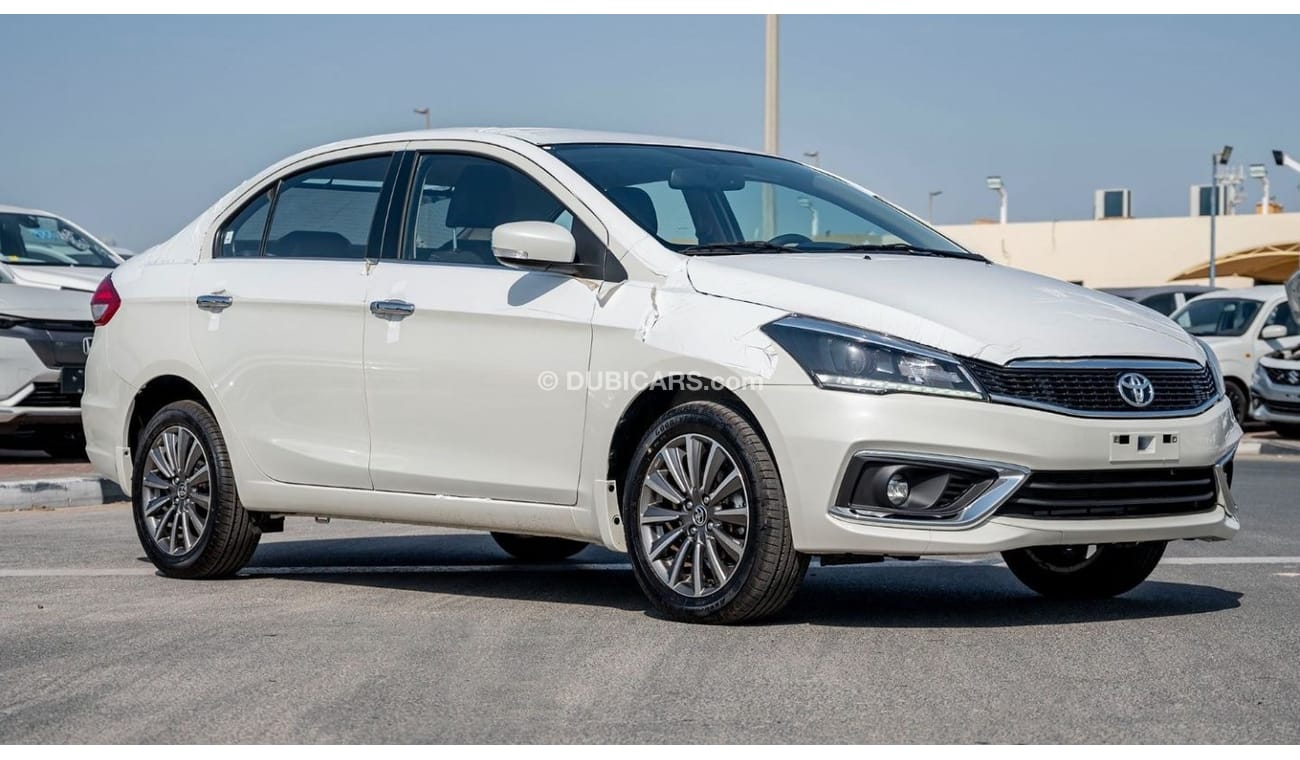 Toyota Belta 1.5L PETROL - WHITE: CRUISE CONTROL, LEATHER SEATS, PUSH START