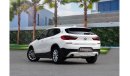 BMW X2 drive 2.0 | 1,762 P.M  | 0% Downpayment | Excellent Condition!