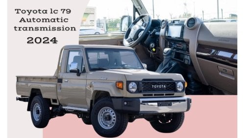 تويوتا لاند كروزر بيك آب WITH DIFFLOCK TOYOTA LAND CRUISER GRJ79 4.0L S/C HI(i) A/T PTR (export only)