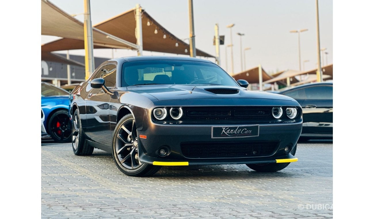 Dodge Challenger RT | Monthly AED 1580/- | 0% DP | Touch Screen | Cruise Control | Paddle Shifters | # 15457