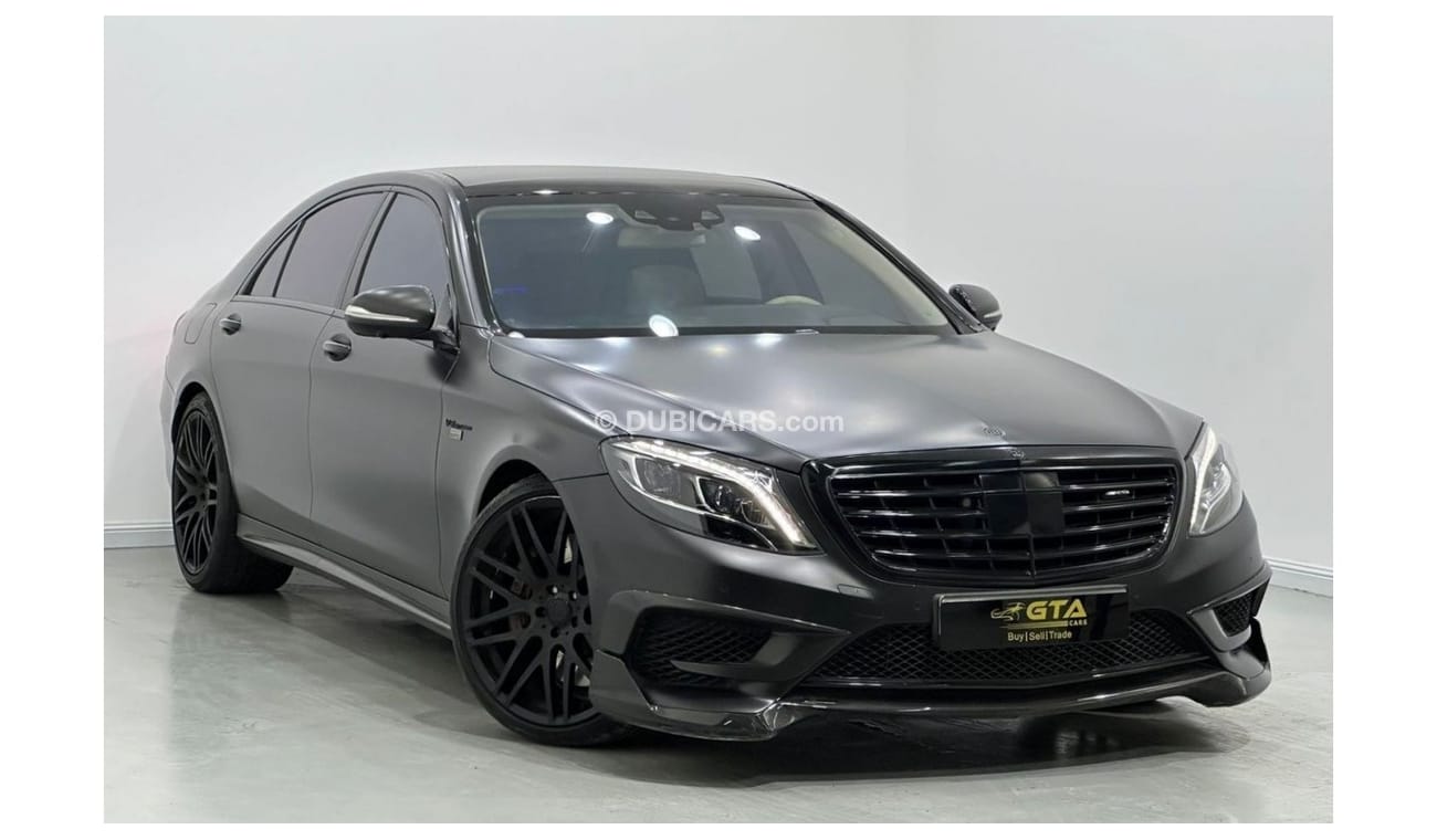 مرسيدس بنز S 63 AMG 2015 Mercedes Benz S63 4MATIC Brabus Edition, 1 Of 1, Full Service History, Fully Loaded, GCC