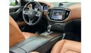 Maserati Ghibli 2015 Maserati Ghibli S, Full Maserati Service History, Low Kms, Excellent Condition, GCC