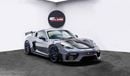 Porsche 718 Cayman GT4 RS Weissach 2022 - GCC - Under Warranty