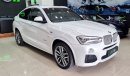 BMW X4 xDrive 35i M Sport BMW X4 35XDRIVE 2016 GCC IN PERFECT CONDITION FOR 77K