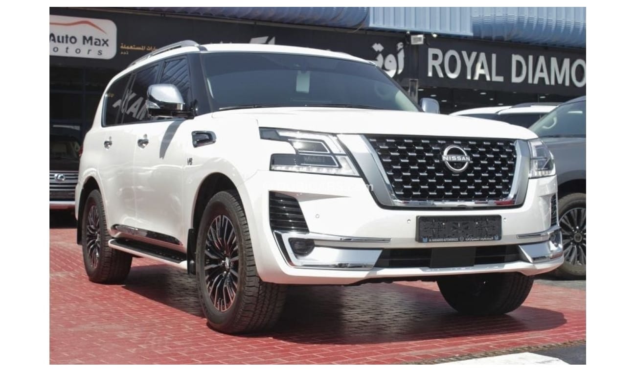 Nissan Patrol V8 LE PLATINUM, GCC, UNDER WARRANTY FROM LOCAL DEALER