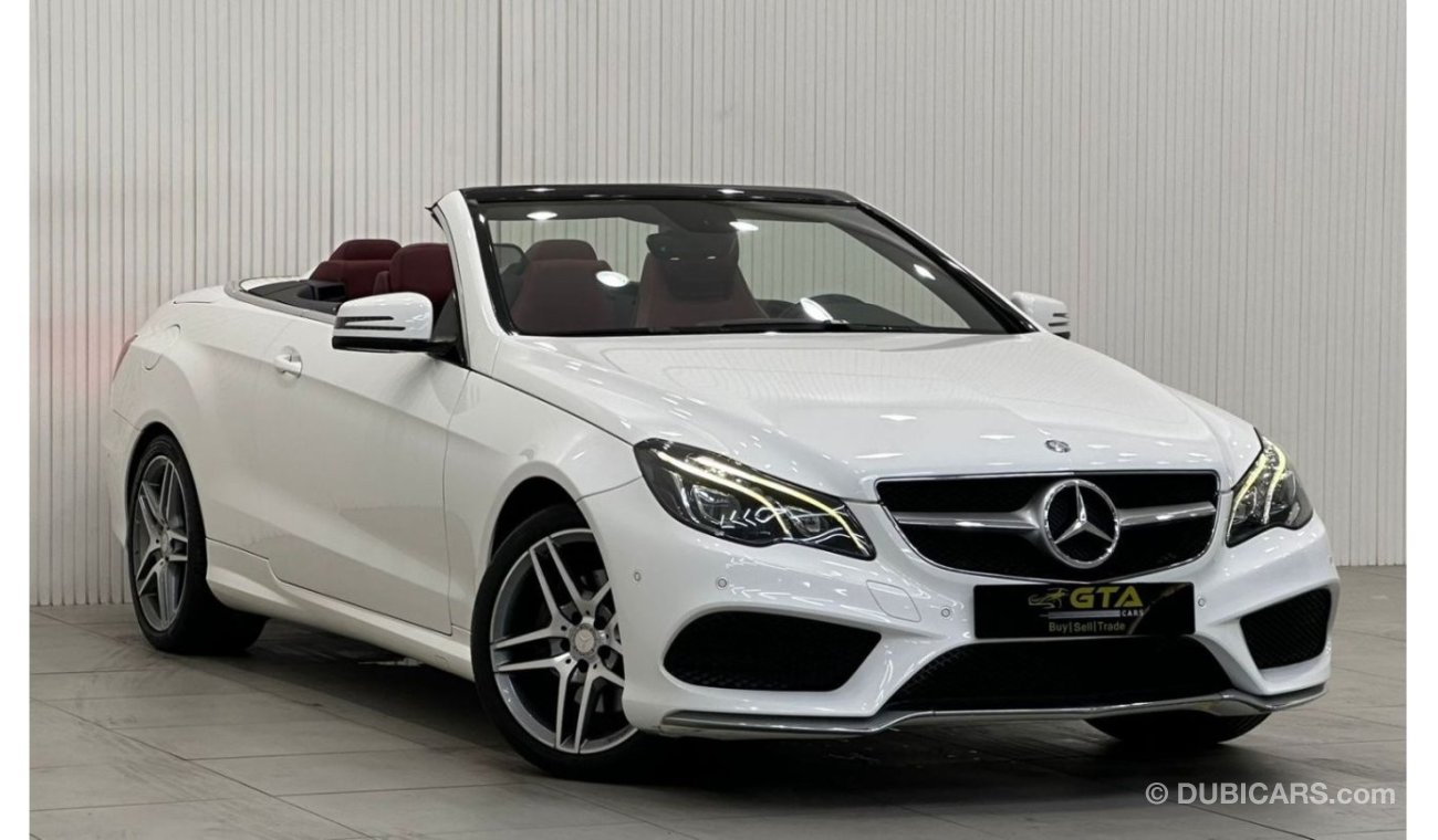 Mercedes-Benz E 250 Std 2015 Mercedes Benz E250 AMG Cabriolet, Full Options, Excellent Condition, GCC