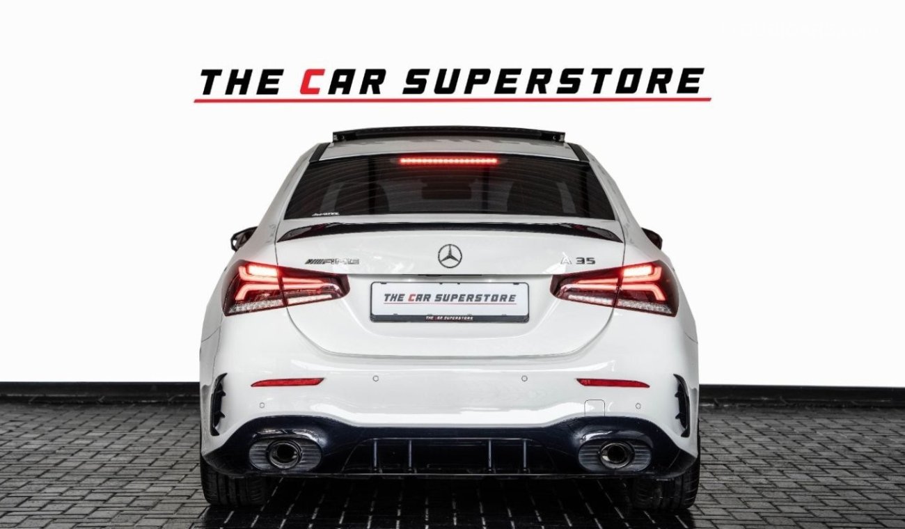 Mercedes-Benz A 35 AMG 2021-MERCEDES BENZ A 35 AMG-GCC-FSH WITH GARGASH-SERVICE CONTRACT AND WARRANTY TILL 2025