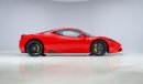 فيراري 458 Speciale - 1 Year Approved Warranty - Approved Prepared Vehicle