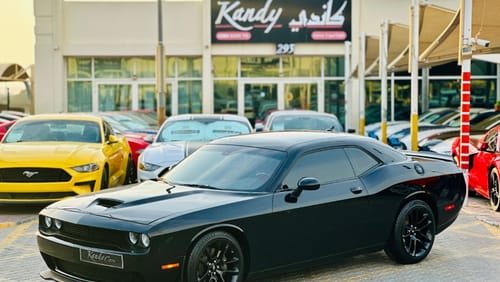 Dodge Challenger SRT ScatPack | Monthly AED 1890/- | 0% DP | Custom Leather Seats | Touch Screen | # 43450