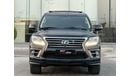 Lexus LX570 Platinum 5.7L LEXUS LX570 GCC 2015 PERFECT CONDITION INSIDE OUT SIDE