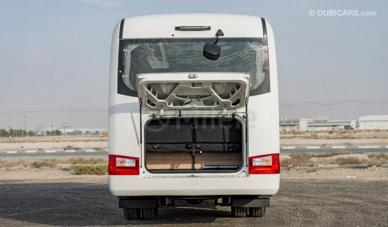 Toyota Coaster 4.2L DIESEL MT 30-SEATER: WITH SNORKEL, AC, ABS, AIRBAG