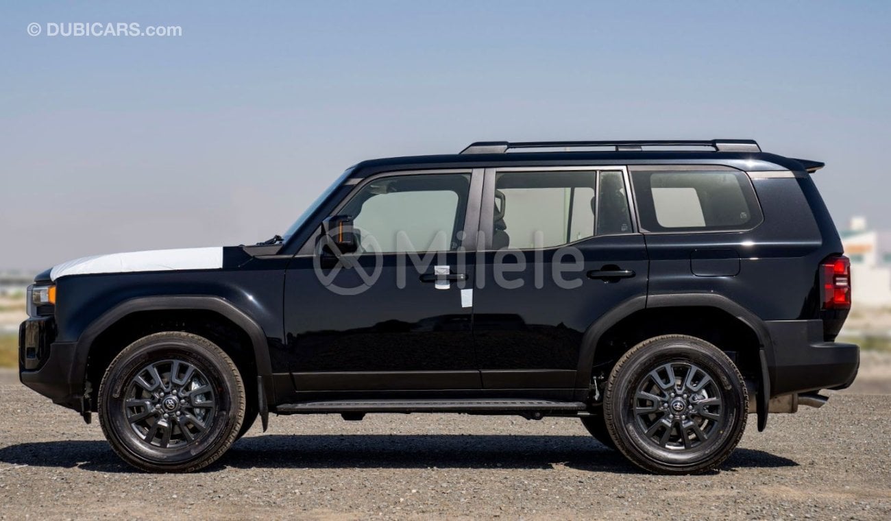 تويوتا برادو TX 2.8L DIESEL - BLACK: NEW SHAPE (EXPORT ONLY)