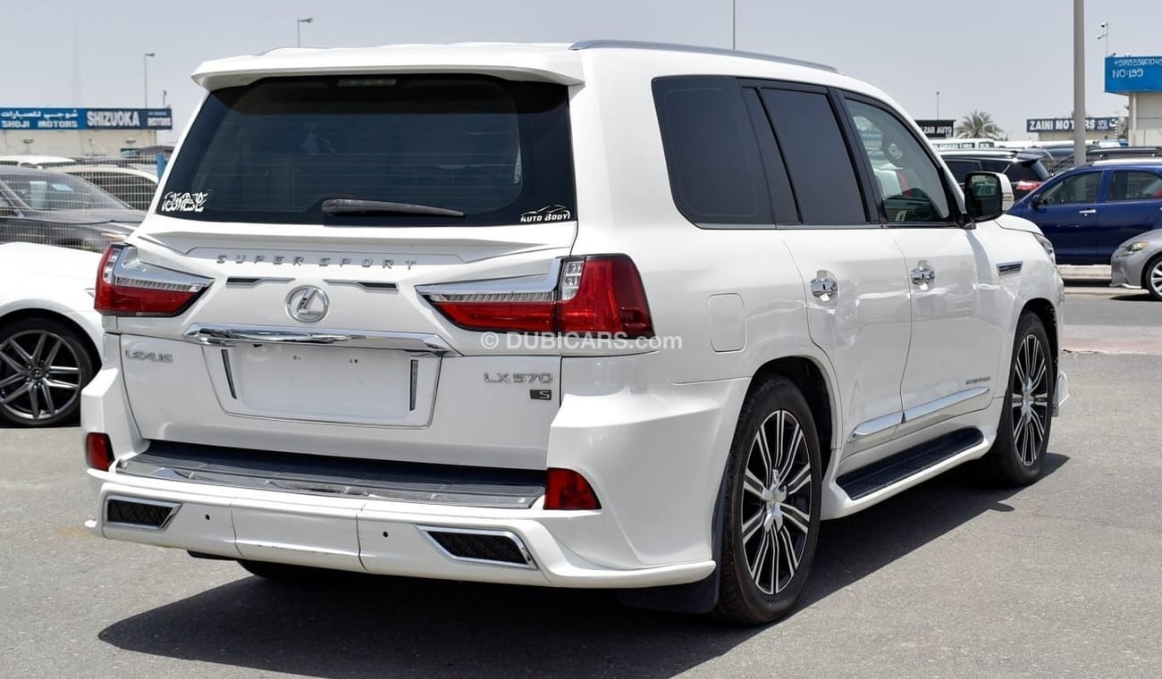 Lexus LX570 With 2021 Body Kit