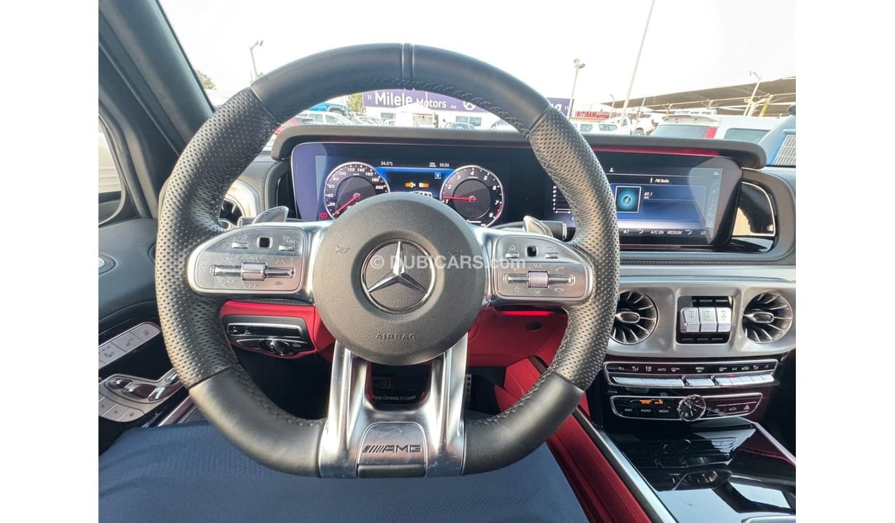 Mercedes-Benz G 63 AMG Std 4.0L MERCEDES BENZ G63 AMG 2021 RED INTERIOR JAPAN IMPORT