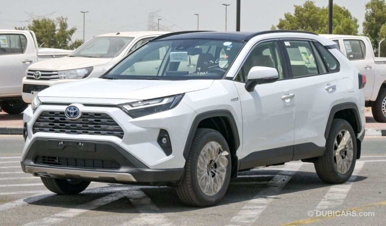 تويوتا راف ٤ Toyota Rav4 Limited 2.5L Hybrid 4x4 - White - 2024 (Export)