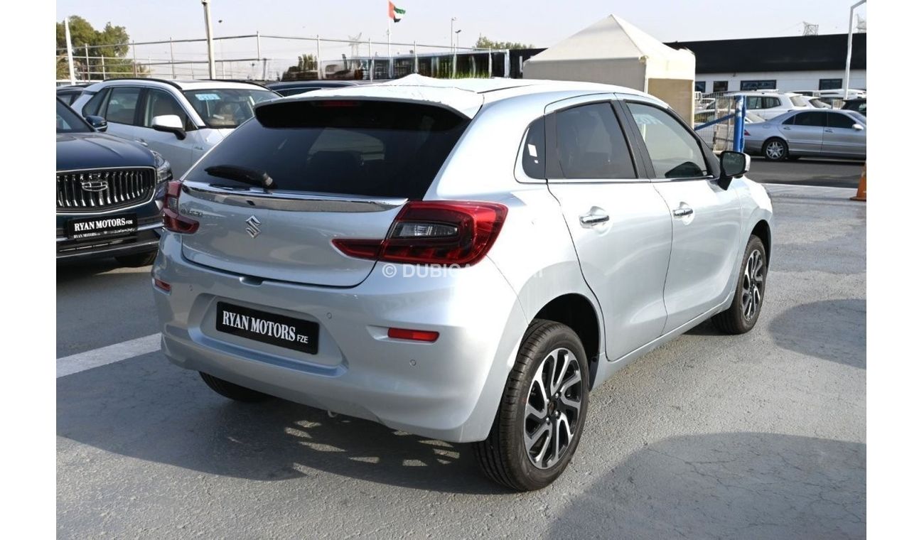 سوزوكي بالينو Suzuki Baleno 1.5L Petrol, Hatchback, FWD, 5Doors, Color: Silver Model: 2024