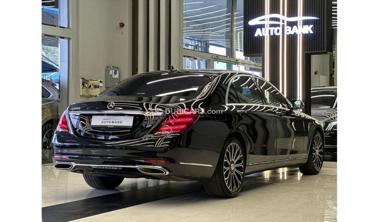 مرسيدس بنز S 560 MERCEDES S560 MODEL 2019 KM 12000 NO ACCIDENT NO PAINT FULL OPTION